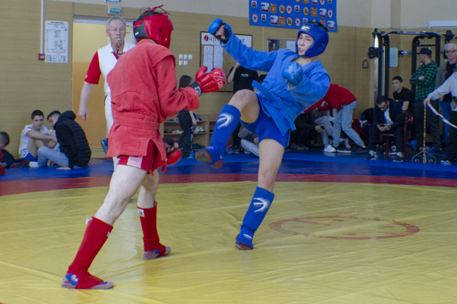 Борцы самбо на Камчатке встретились на ковре турнира ко Дню Победы. Фото: ИА «Камчатка». Фотография 26