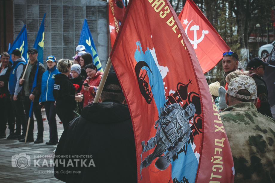 В честь 80-й годовщины Дня Победы на Камчатке провели рекордный автопробег  . . Фотография 46