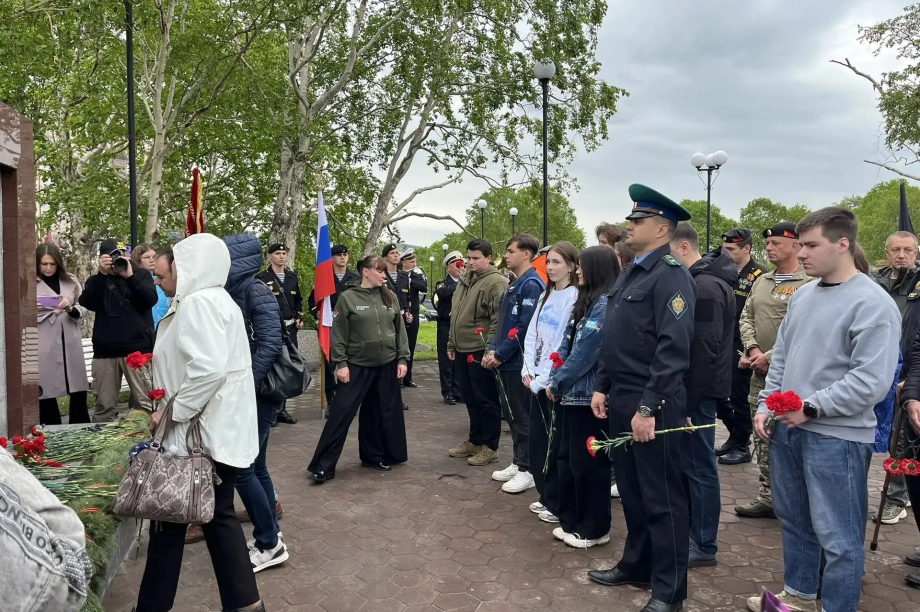 В Петропавловске-Камчатском почтили память ветеранов боевых действий. . Фотография 5