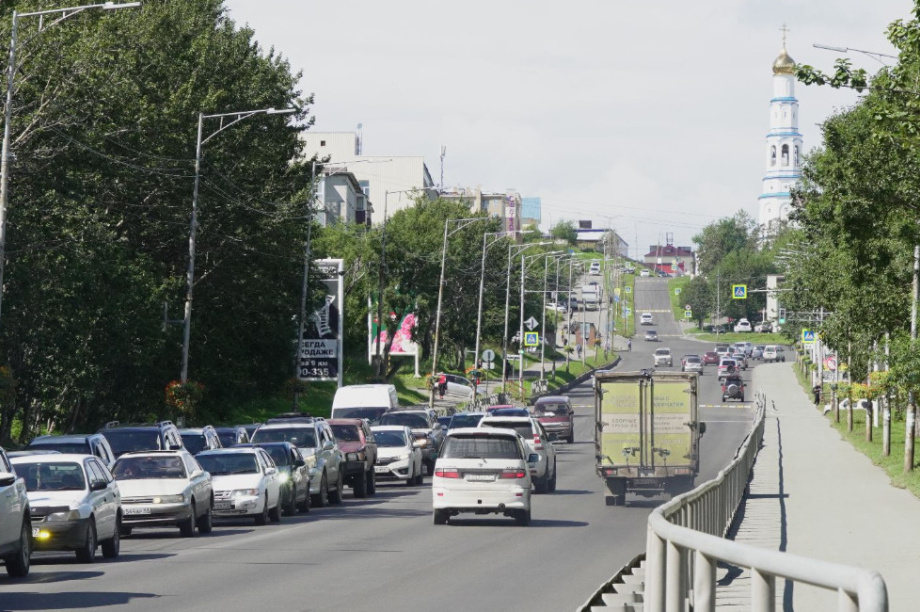 В Петропавловске-Камчатском завершили ремонт двух ключевых улиц. Фото: Администрация ПКГО. Фотография 1