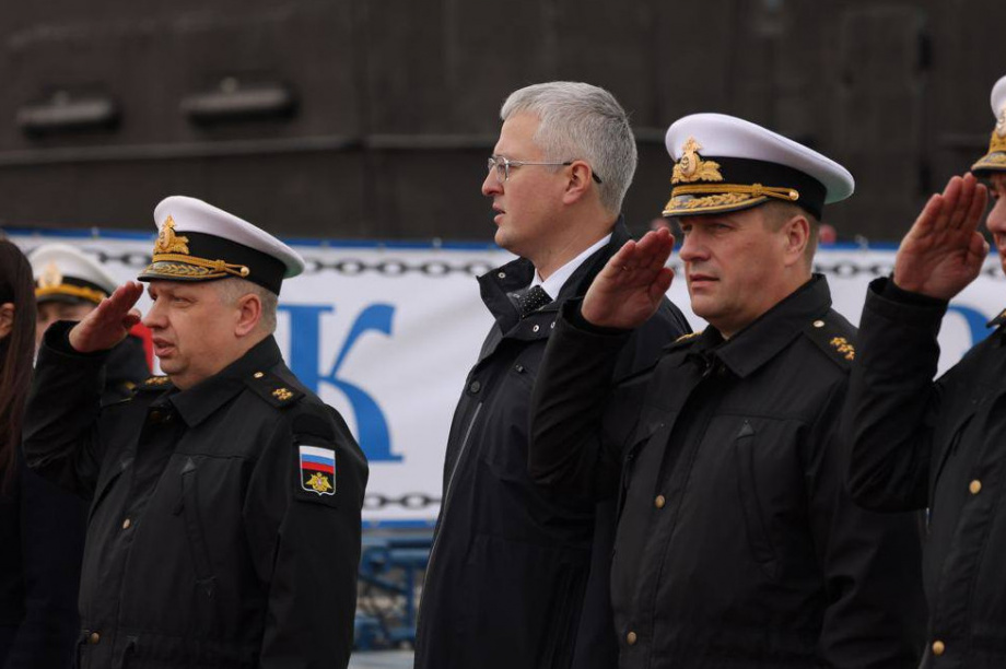 Камчатка встретила два атомных ракетных крейсера!. Фото: телеграм-канал Владимира Солодова. Фотография 4