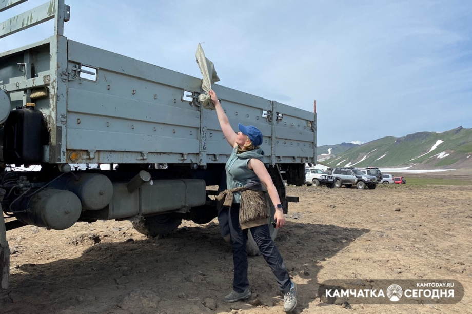 Субботник на Горелом. Фото: Мария Волкова / информационное агентство "Камчатка". Фотография 28