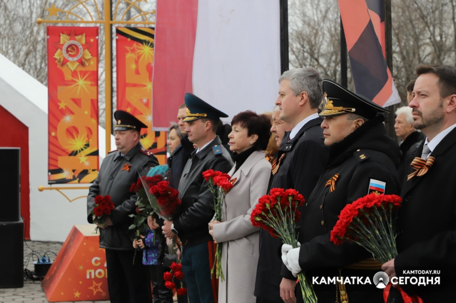 Памятные мероприятия в Парке Победы. Фото: Виктор Гуменюк. Фотография 55