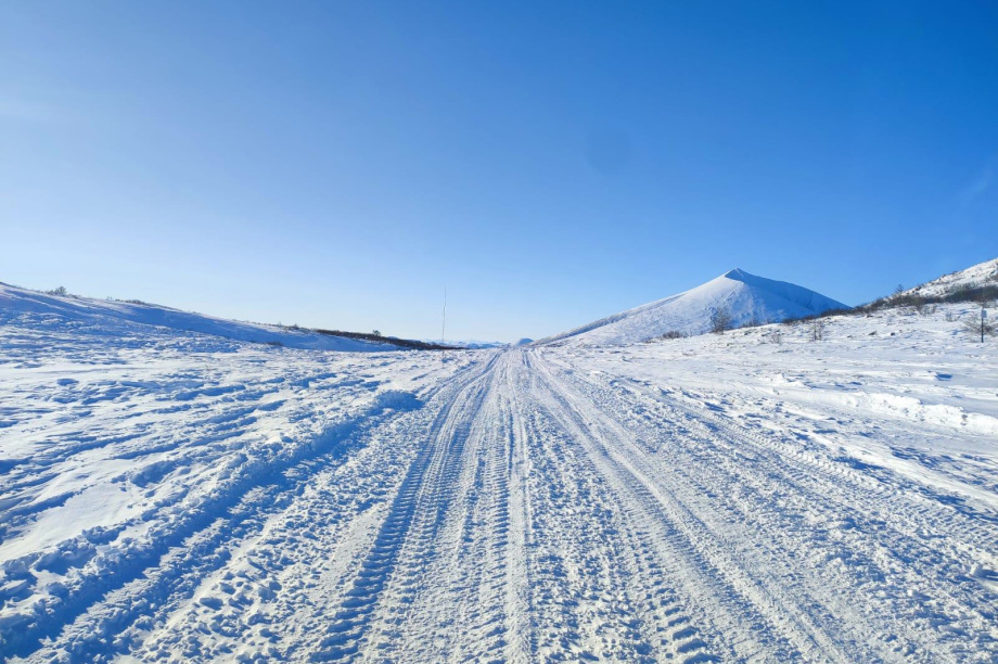 В Тигильском округе закрыли автозимник и ледовую переправу. Фото: Камчатуправтодор