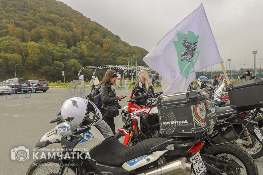 Камчатские байкеры завершили мотосезон 2024 года (фоторепортаж). Фото: ИА «Камчатка» . Фотография 41