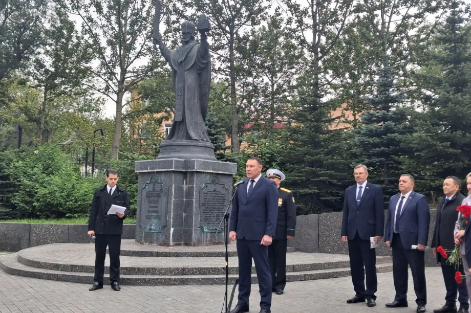 В Петропавловске-Камчатском отметили 172-ю годовщину героической обороны порта. Фото: администрация Петропавловска-Камчатского. Фотография 16