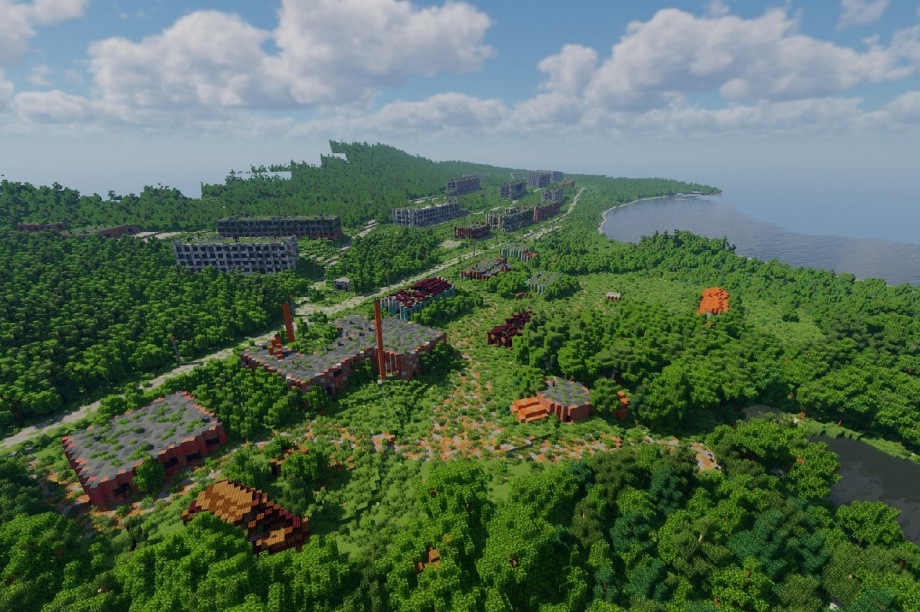  Заброшенный военный городок Камчатки обрел вторую жизнь в Minecraft. Фото: https://vk.com/wall-193531398_4179. Фотография 8