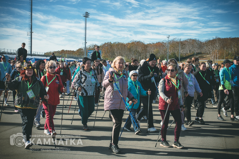 Всероссийский День ходьбы «прошагал» по Камчатке. Фото: ИА «Камчатка» \ Игорь Сафончик. Фотография 8