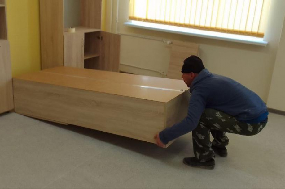  Новый корпус школы № 40 в столице Камчатки готовится принять учеников . Фото: ИА "Камчатка". Фотография 5