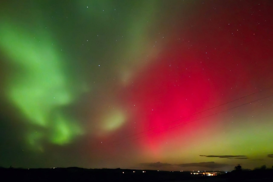 Северное сияние зафиксировано в Петропавловске-Камчатском. . Фотография 7
