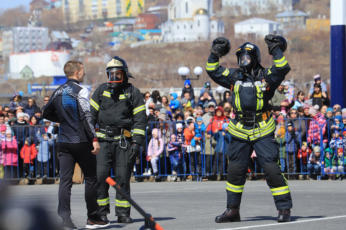 День пожарной охраны. Фоторепортаж. Фото: Виктор Гуменюк. Фотография 12