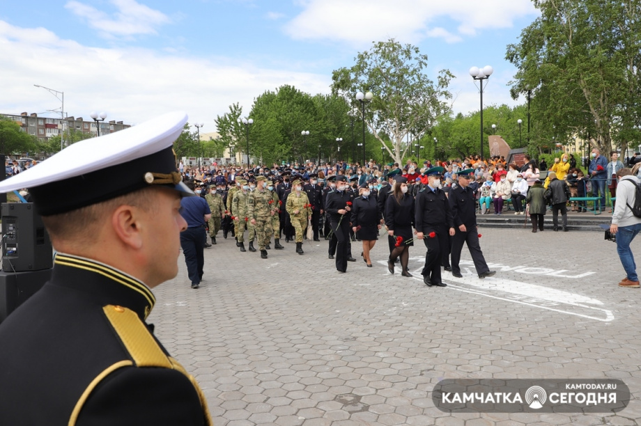 День памяти и скорби. Фото: Виктор Гуменюк / информационное агентство "Камчатка". Фотография 9