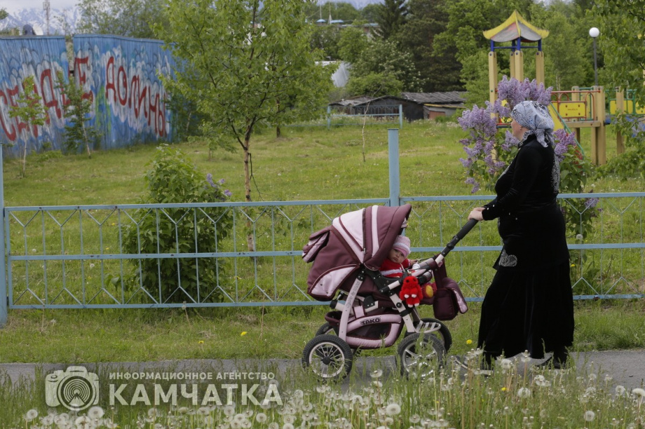 Благоустройство парка началось в центре камчатского села Мильково. Фото: Виктор Гуменюк