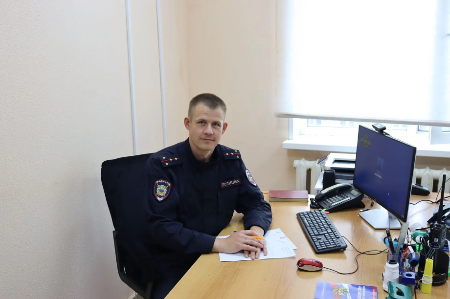 Алексей Гоф представит Камчатку в финале конкурса «Народный участковый – 2026». Фото: УМВД России по Камчатскому краю