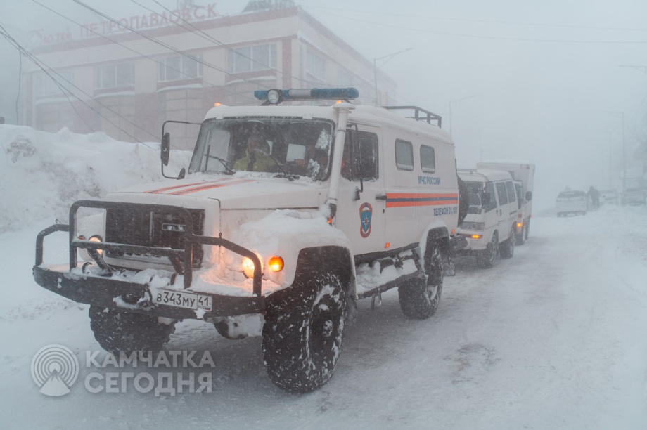 Белая стихия Камчатки (фоторепортаж). Фото: ИА «Камчатка». Фотография 21