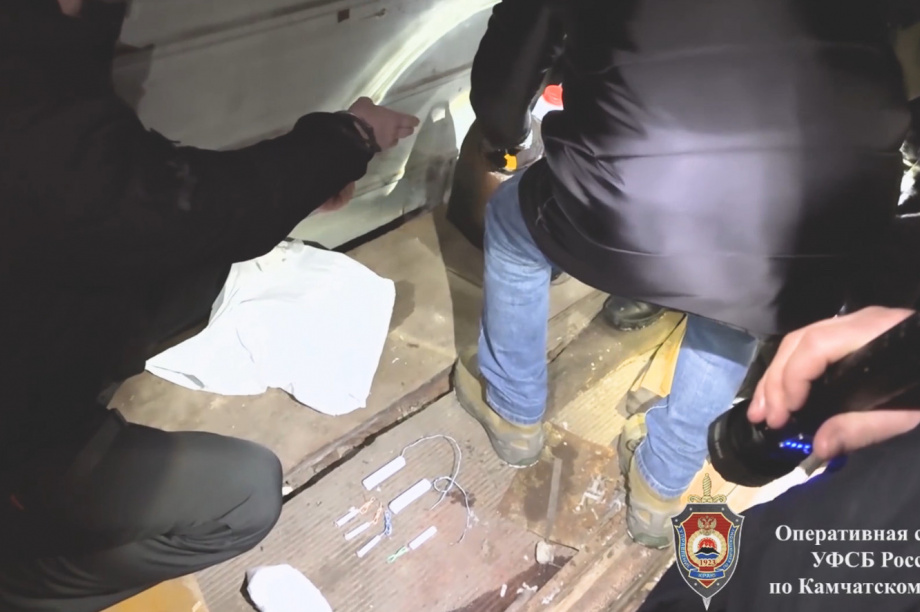 Мужчину, подозреваемого в изготовлении «адской машинки» задержали на Камчатке. Фото: УФСБ России по Камчатскому краю. Фотография 3