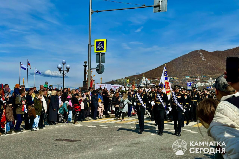 Камчатка отмечает День Великой Победы. Фото: ИА "Камчатка". Фотография 14