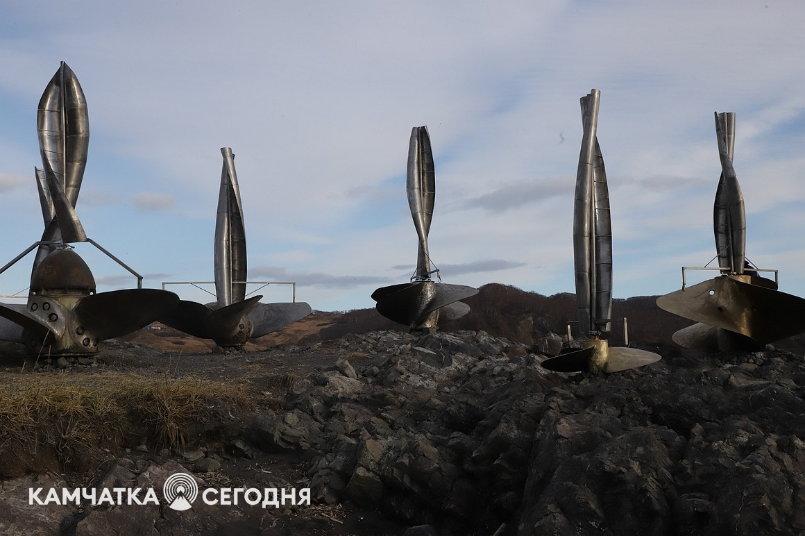 Арт-объект «Карильон Тихого» открыли на берегу бухты на Камчатке. Фоторепортаж. . Фотография 13