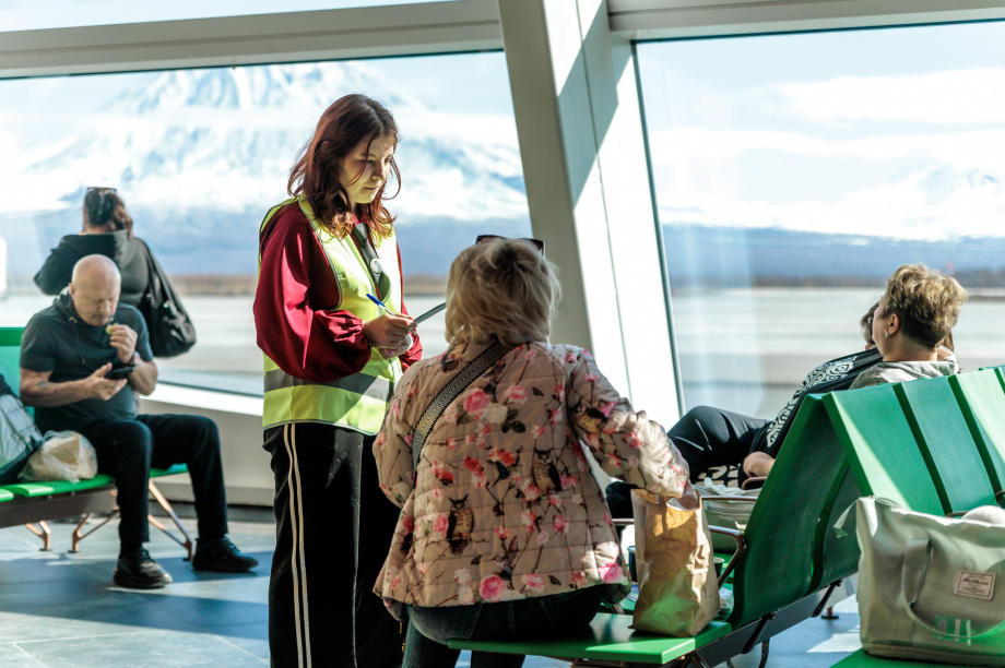 Камчатский аэропорт запустил опрос пассажиров о новом терминале. Фото: пресс-служба МАПК. Фотография 1