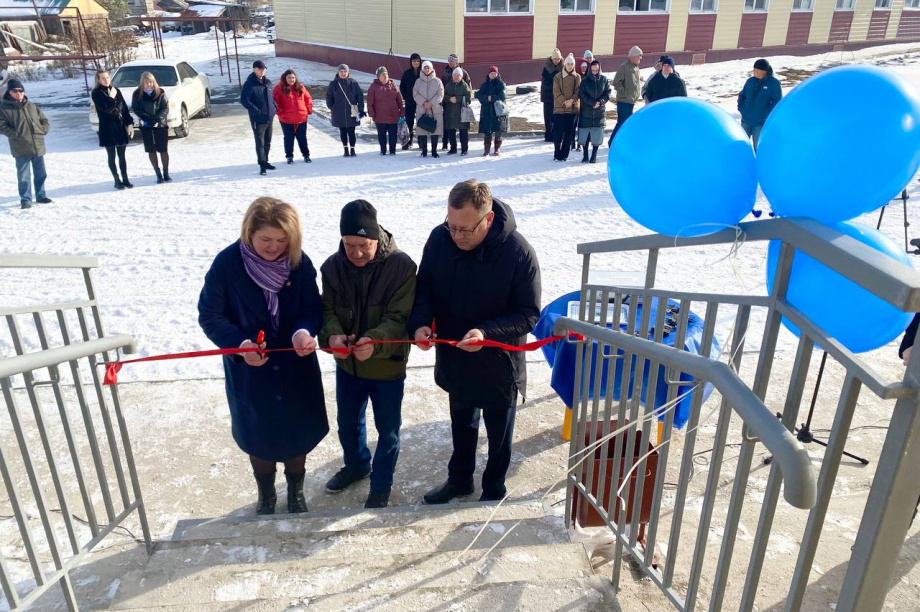 В камчатском поселке Ключи построили новый многоквартирный дом. Фото: администрация Усть-Камчатского округа. Фотография 1