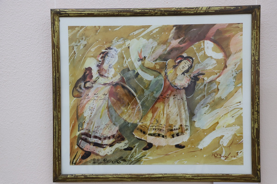 Персональная выставка Камчатского художника Юрия Захарова. Фоторепортаж. Фото: Виктор Гуменюк\ИА "Камчатка". Фотография 7