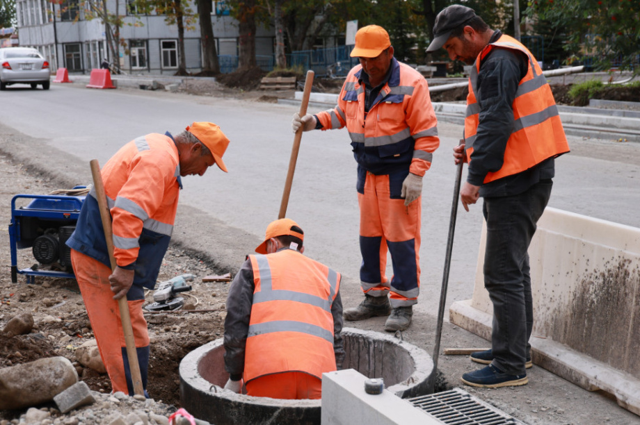 Ремонт дороги на Ленинской в Петропавловске-Камчатском . Фото: kamgov.ru. Фотография 1