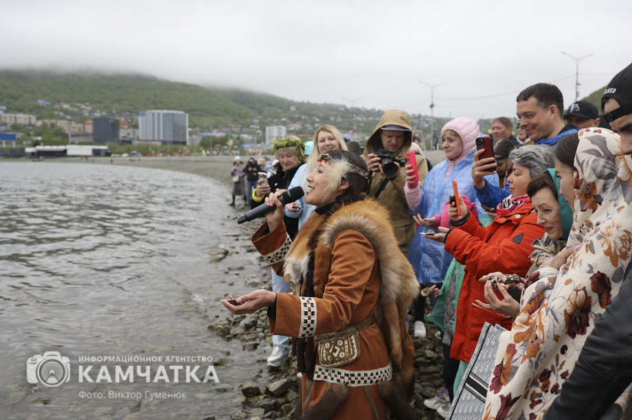 Национальный обрядовый праздник КМНС Камчатки провели по корякским и ительменским традициям. Фото: ИА «Камчатка»\Виктор Гуменюк. Фотография 9