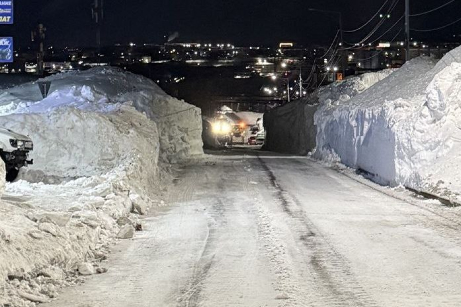 Штурмовать заблокированные «межкварталки» готовятся дорожники в столице Камчатки на выходных  . Фото: ПКГО официальные новости