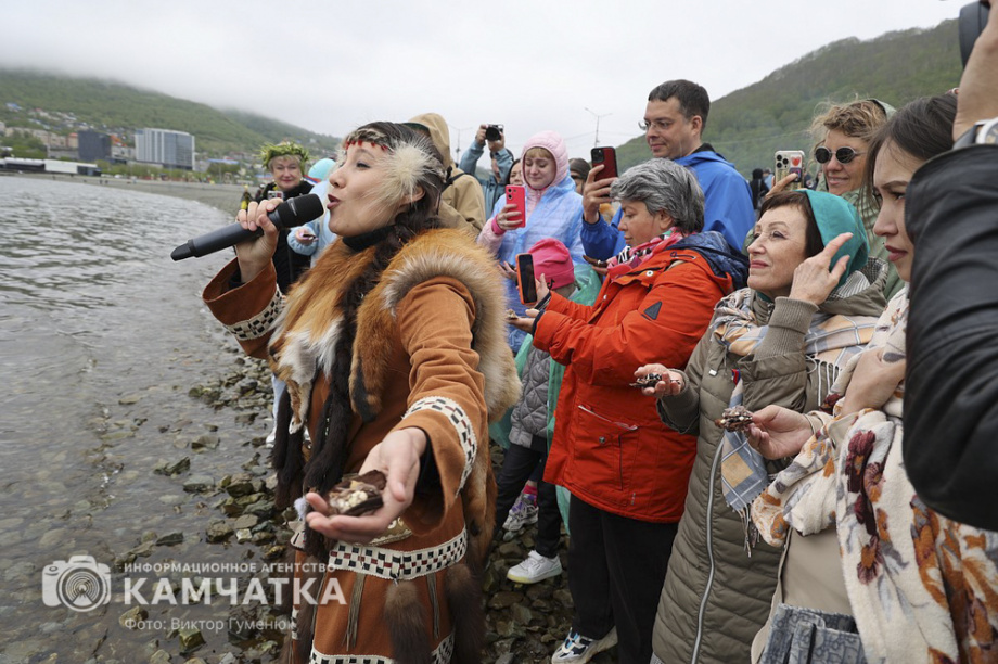 Национальный обрядовый праздник КМНС Камчатки провели по корякским и ительменским традициям. Фото: ИА «Камчатка»\Виктор Гуменюк. Фотография 8