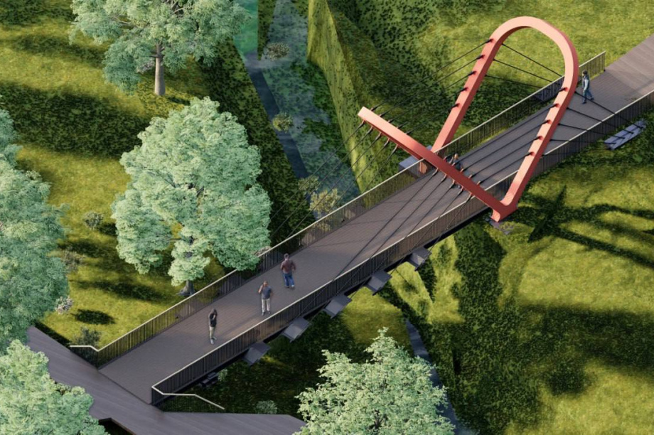 На Камчатке в парке на Дачной продолжат благоустройство. Изображение проекта с тг-канала Солодов. Камчатка. Фотография 2