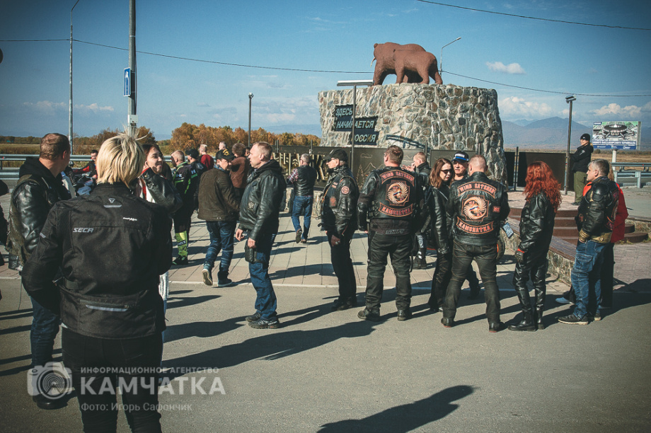Камчатские байкеры завершили мотосезон 2024 года (фоторепортаж). Фото: ИА «Камчатка» . Фотография 85