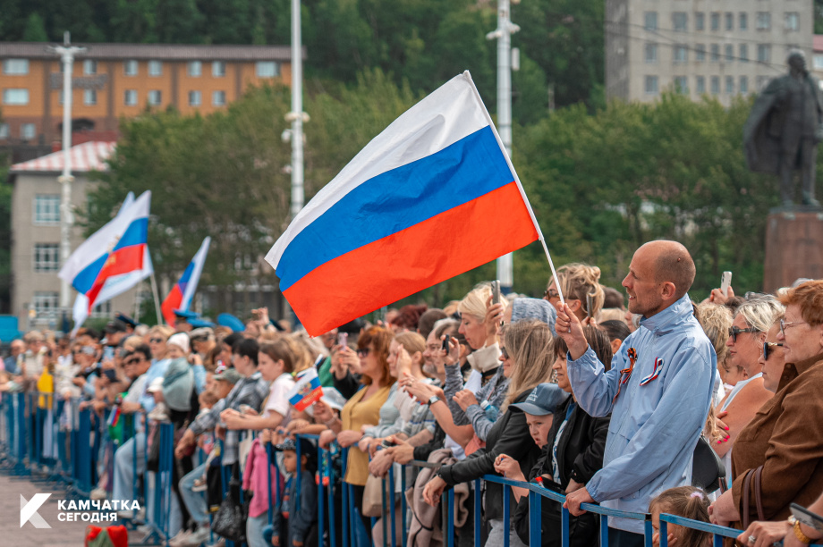 День государственного флага России отметили на Камчатке. Фоторепортаж. . Фотография 13