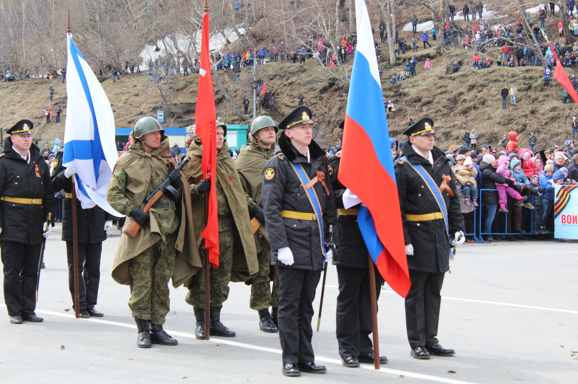 Генеральная репетиция парада в Петропавловске-Камчатском пройдет 7 мая. Фото: ИА "Камчатка"/архив. Фотография 1