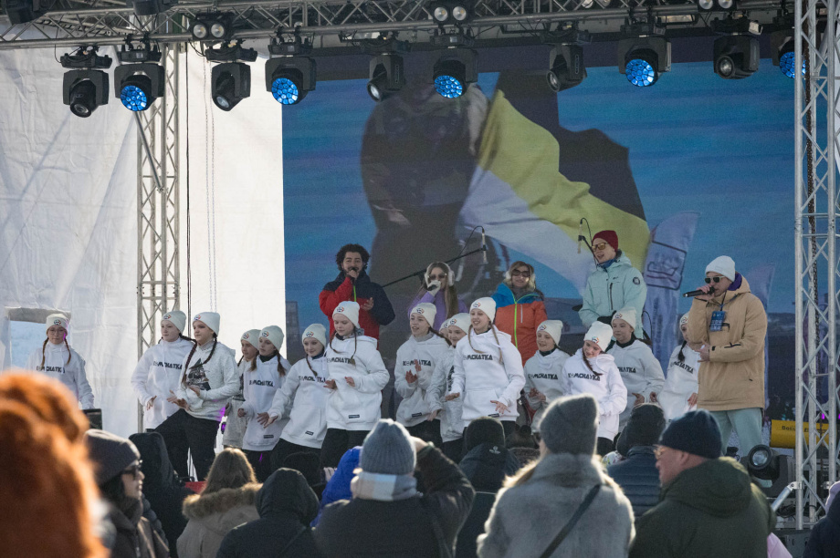 Фестиваль Снежный путь дарит тепло и веселье в конце зимы. Фото: «Камчатка Сегодня» \ Игорь Сафончик. Фотография 7