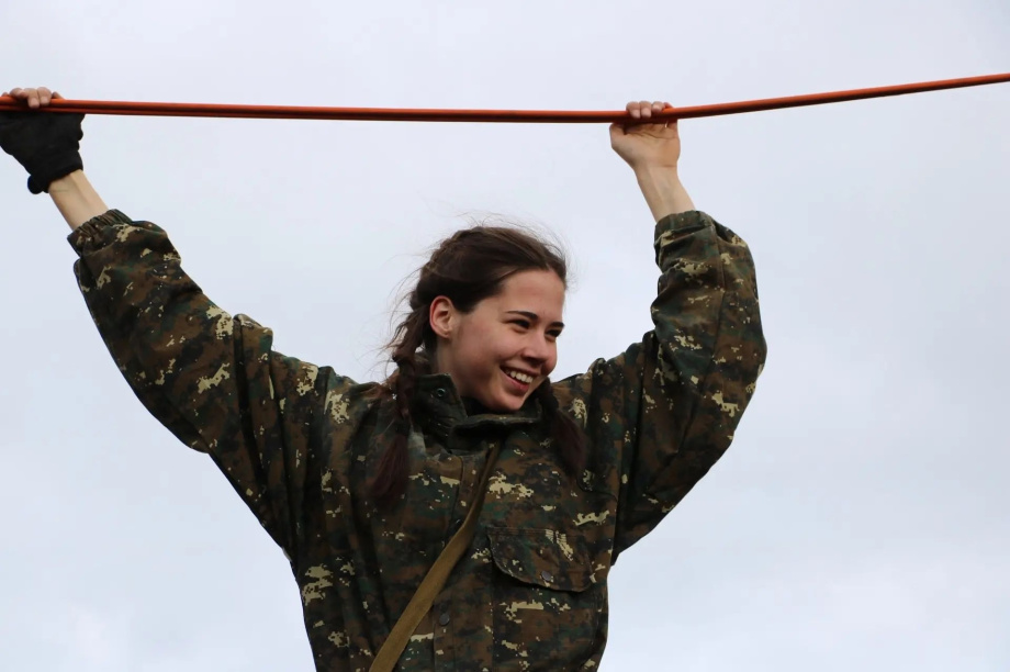 В Палане прошла военно-спортивная игра «Осенние зори». Фото: Клуб "Беркут". Фотография 1