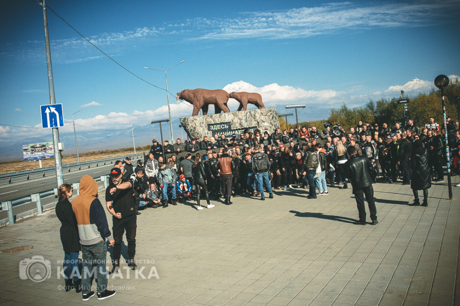 Камчатские байкеры завершили мотосезон 2024 года (фоторепортаж). Фото: ИА «Камчатка» . Фотография 82