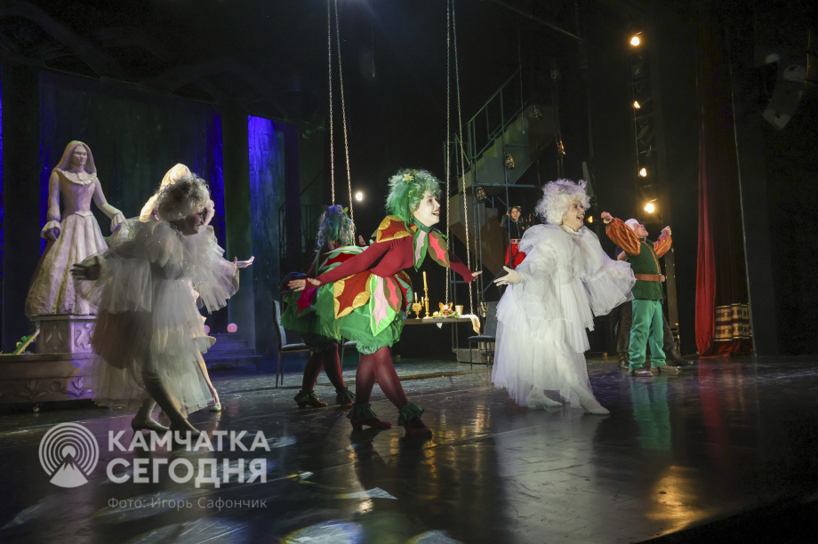Пятьсот детей побывали на Губернаторской ёлке на Камчатке. Фото: ИА «Камчатка»/Игорь Сафончик. Фотография 82