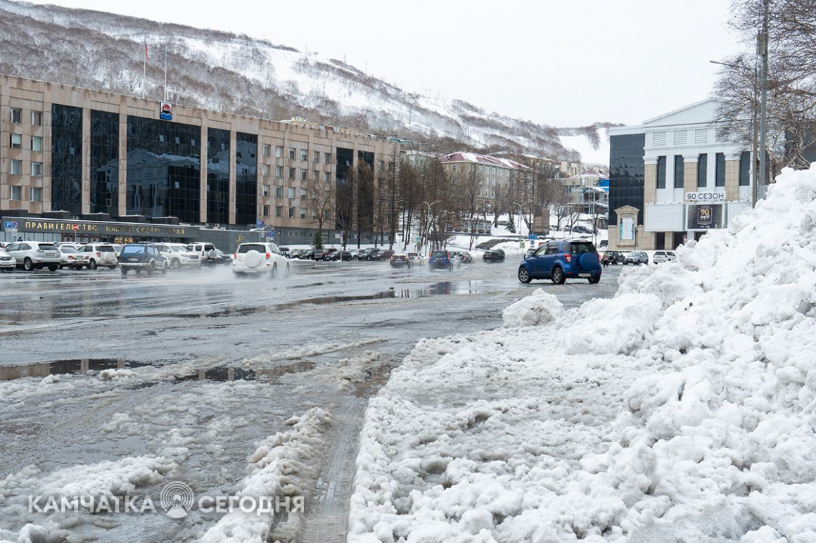 Первый майский снег на Камчатке. Фоторепотраж. фото: Артем Безотечество. Фотография 4