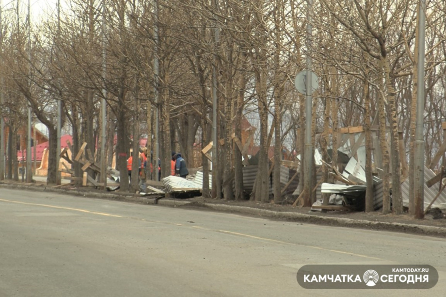 Почти ураганный ветер бушует в столице Камчатки. Фото: Алексей Кузьмин / информационное агентство "Камчатка". Фотография 10