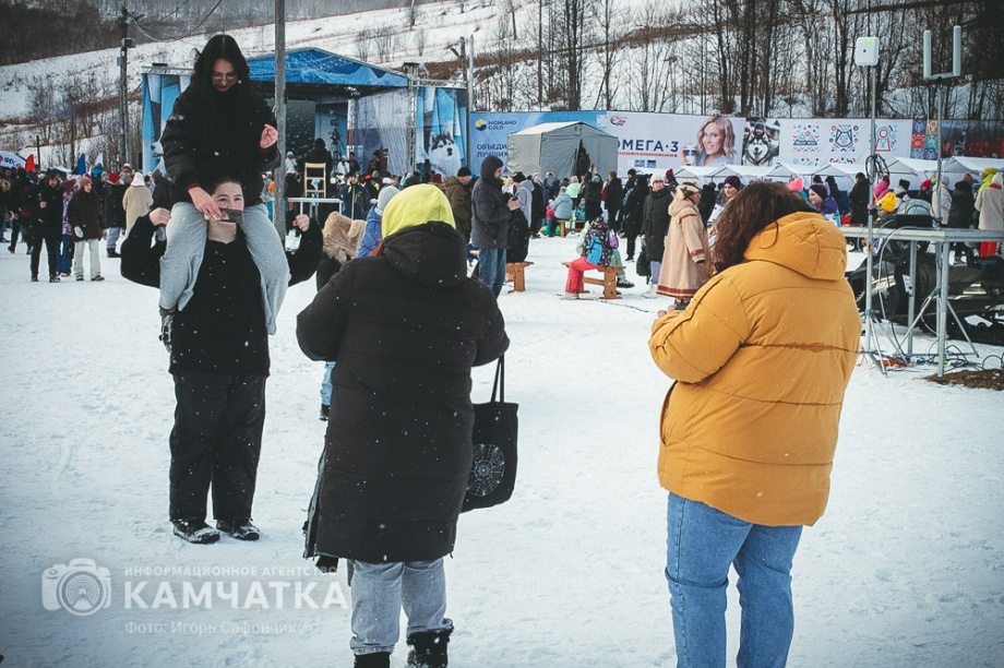 Елизовский спринт 2025 — яркие моменты зимнего фестиваля «Берингия» на Камчатке. Фото: ИА «Камчатка» \ Игорь Сафончик. Фотография 67