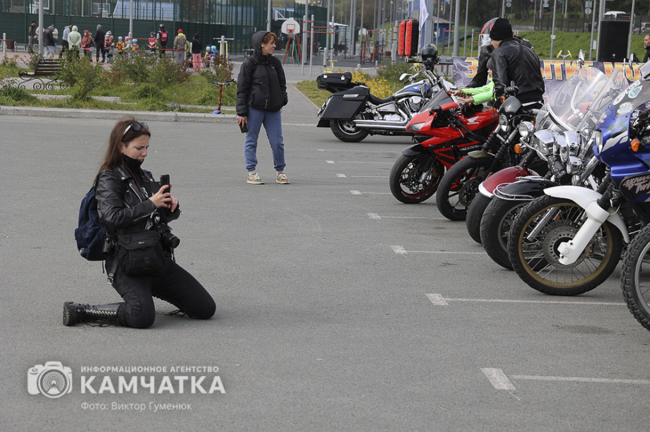 Камчатские байкеры завершили мотосезон 2024 года (фоторепортаж). Фото: ИА «Камчатка» . Фотография 9