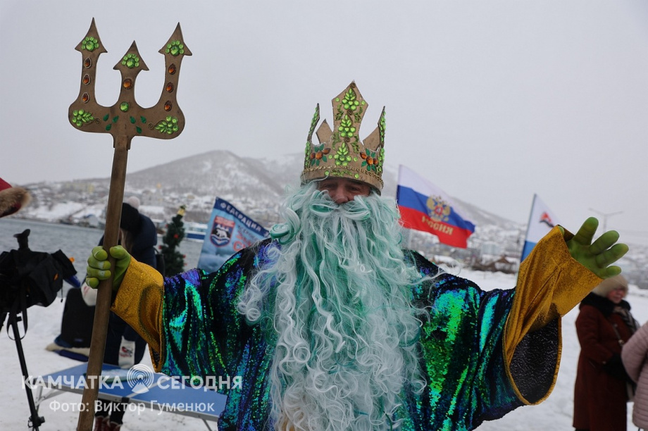 Эстафета «Закаленная Россия – сильная страна» на Камчатке. Фоторепортаж. Фото: Виктор Гуменюк\ИА "Камчатка". Фотография 27