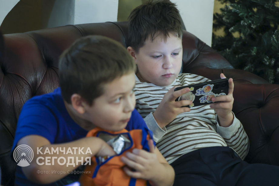 Пятьсот детей побывали на Губернаторской ёлке на Камчатке. Фото: ИА «Камчатка»/Игорь Сафончик. Фотография 37