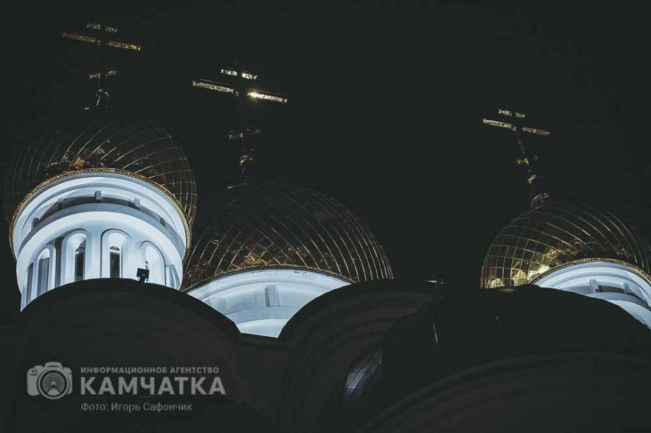 Крещенские купания в Петропавловске-Камчатском: испытание ледяной купелью. Фото: ИА «Камчатка». Фотография 15