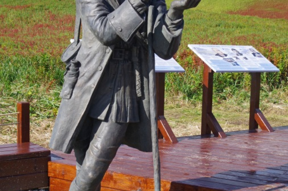 Памятник Стеллеру появился на острове Беринга. Фото: заповедник "Командорский". Фотография 3