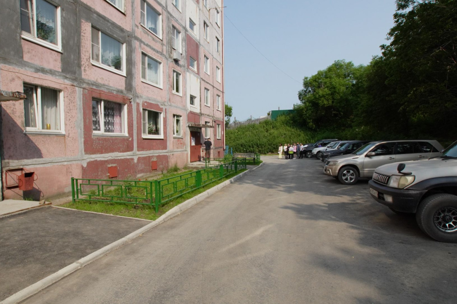 Первый благоустроенный двор приняли в Петропавловске-Камчатском. Фото: администрация ПКГО. Фотография 6