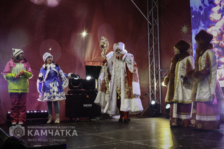 Новогодняя ночь в Петропавловске-Камчатском (фоторепортаж). . Фотография 41