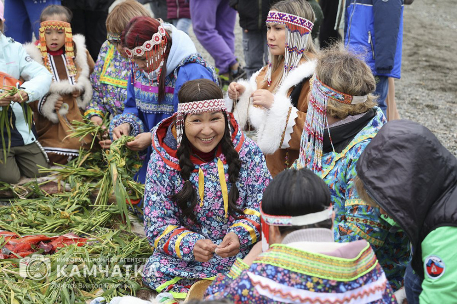 Национальный обрядовый праздник КМНС Камчатки провели по корякским и ительменским традициям. Фото: ИА «Камчатка»\Виктор Гуменюк. Фотография 24