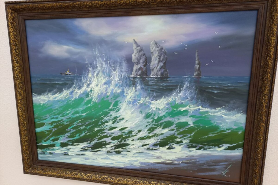Пейзажи Камчатки, мотивы Непала и завораживающая Арктика: новая выставка открылась в художественном музее. Фото: Художественный музей. Фотография 8