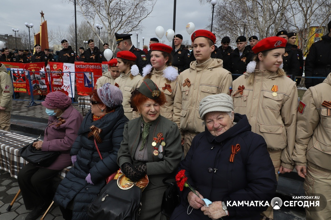 Памятные мероприятия в Парке Победы. Фото: Виктор Гуменюк. Фотография 48